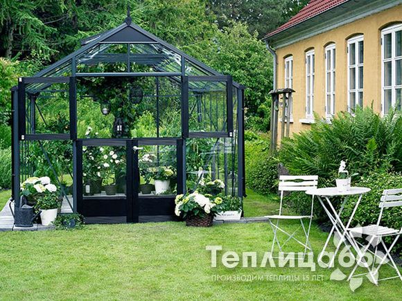 Теплица Juliana Premium Anthracite, ширина 2,96 метра